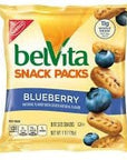 Belvita Breakfast Biscuits BiteSize Snack Packs Variety Pack 1 oz Bags 12 Count