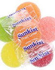 Jelly Belly Sunkist Fruit Gems Soft Fruit Candies 2lb Bag Pack of 2