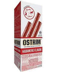 Ostrim High Protein Beef Elk Snack Stick Habanero 10 Sticks