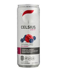 Celsius Live Fit Sparkling Fitness Drink Wild Berry 12 fl oz 24 oz