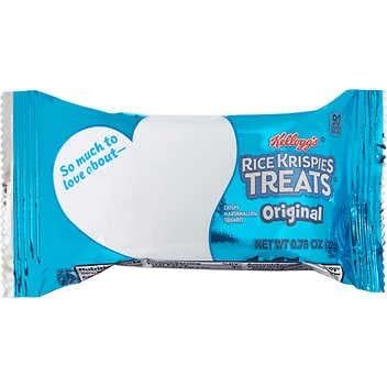 Rice Krispies Treats Mini Squares  Sweet Crispy Marshmallow Cereal Kids Snack Individually Wrapped  Birthday Classroom Party Gift Basket  Muchai Bag 60 Original Crispy Fun Size Bars