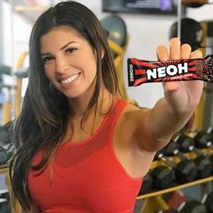 NEOH Chocolate Bars  Keto Chocolate Dipped Candy Bar GlutenFree LowCalorie LowCarb PlantBased HighFiber Snacks No Added Sugar 1 Ounce Individually Wrapped Bars 12 Pack