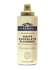 Ghirardelli White Chocolate Flavored Sauce Squeeze Bottle 16 oz