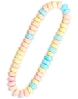 36 Candy Necklaces Individually Wrapped Choker Style Nostalgic Pastel Candy Jewelry Perfect for Party Favors Pinata Fillers and Goodie Bags Packed in a Convenient Display Tub By 4YoreElves - Whlsome - Candies & Chocolates