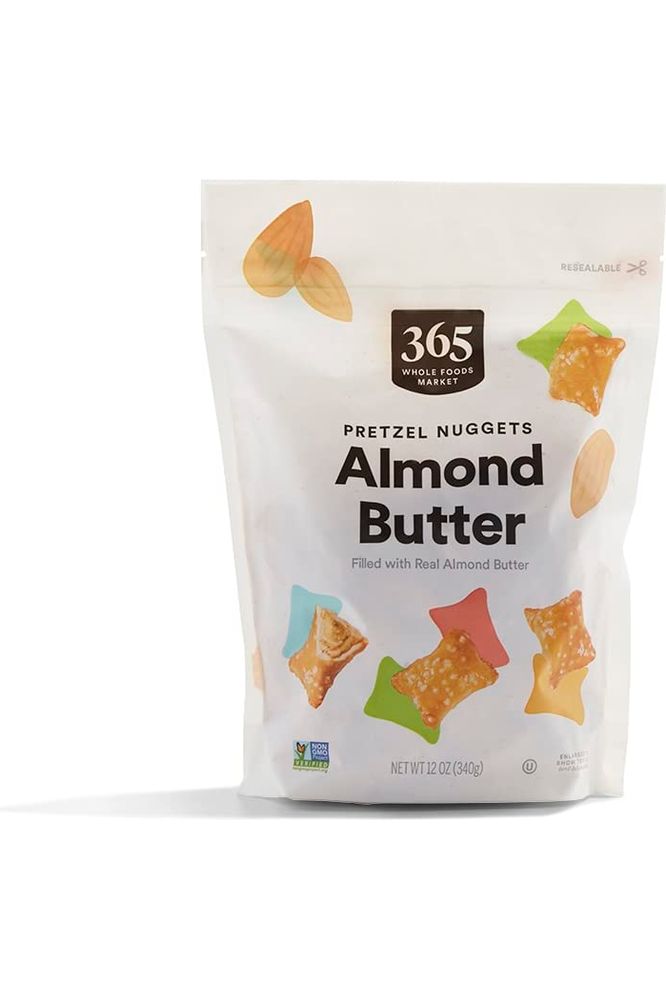 365 by Whole Foods Market Almond Butter Filled Pretzel Nuggets 12 Ounce - Whlsome - Snacks