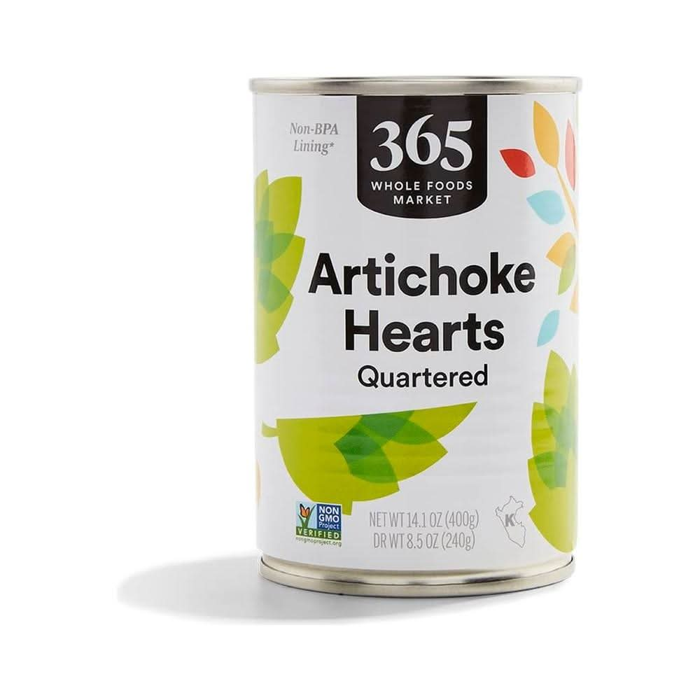 365 by Whole Foods Market Artichoke Quarters 141 Ounce - Whlsome - Vegetable Snacks