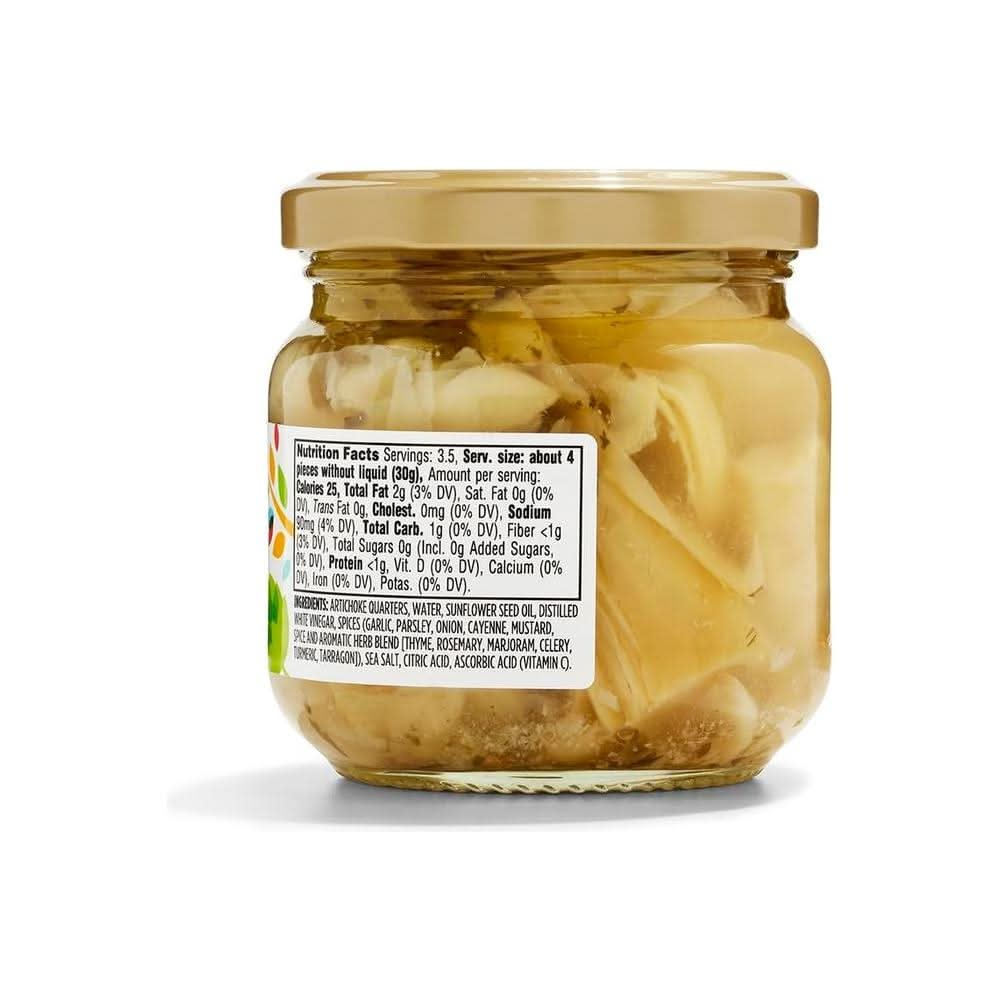 365 by Whole Foods Market Artichoke Quarters Marinated 65 Ounce - Whlsome - Vegetable Snacks