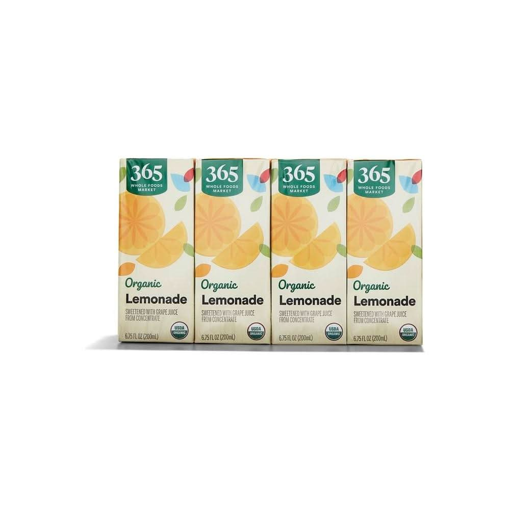 365 by Whole Foods Market Featuring Wild Kratts Fruit Juice Sweetened Lemonade 8675 Fl Oz Boxes 54 Fl Oz - Whlsome - Grocery (Other)