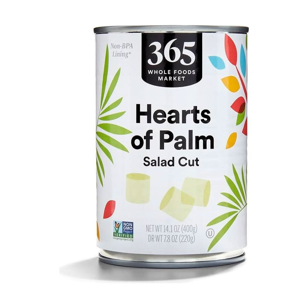 365 by Whole Foods Market Hearts Of Palm Salad Cut 141 Ounce - Whlsome - Vegetable Snacks