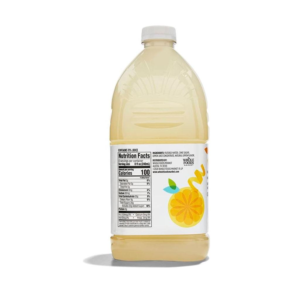 365 by Whole Foods Market Lemonade 64 Fl Oz - Whlsome - Lemonade