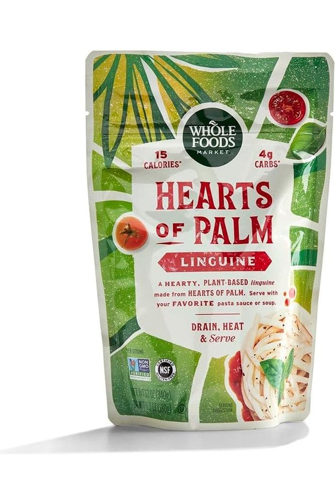 365 By Whole Foods Market, Linguine Hearts Of Palm, 12 Ounce - Whlsome - Pasta