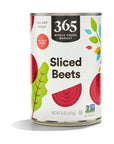 365 By Whole Foods Market No Salt Added Sliced Beets 15 Ounce - Whlsome - Canned & Jarred Vegetables