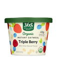 365 by Whole Foods Market Oatmeal Triple Berry Instant Organic Single 2 Ounce - Whlsome - Oats & Oatmeal