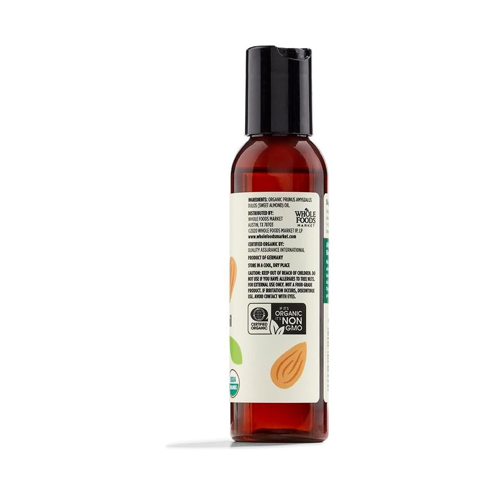 365 by Whole Foods Market Oil Sweet Almond Organic 4 Fl Oz - Whlsome - Grocery (Other)