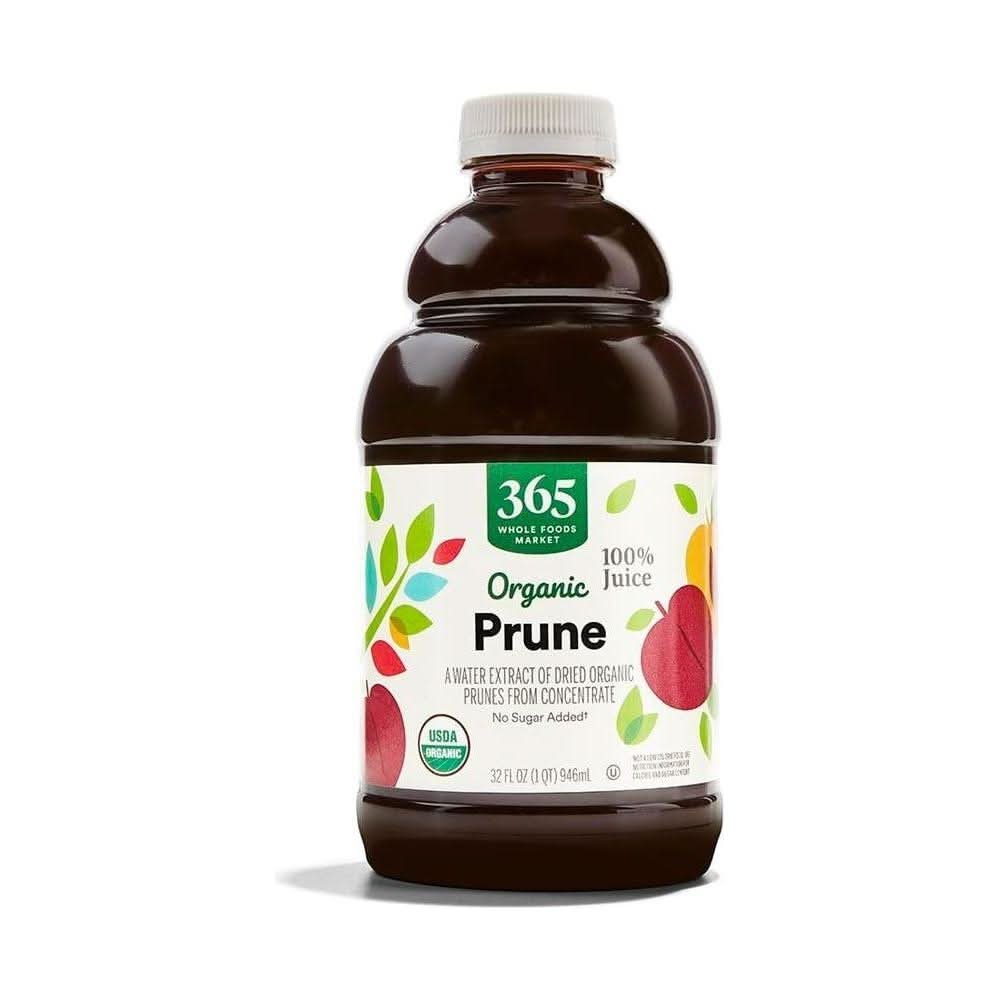 365 by Whole Foods Market Organic 100 Prune Juice 32 Fl Oz - Whlsome - Fruit Juices