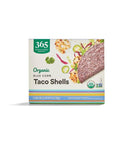 365 by Whole Foods Market Organic Blue Taco Shells 55 Ounce - Whlsome - Vegetable Dishes