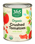 365 by Whole Foods Market Organic Crushed Tomatoes With Basil 28 Ounce - Whlsome - Grocery (Other)