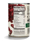 365 by Whole Foods Market Organic Dark Red Kidney Beans 155 Ounce - Whlsome - Canned Beans