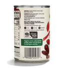 365 by Whole Foods Market Organic Dark Red Kidney Beans 155 Ounce - Whlsome - Canned Beans