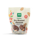 365 by Whole Foods Market Organic Dry Roasted Unsalted Almonds 10 Ounce - Whlsome - Nuts & Seeds