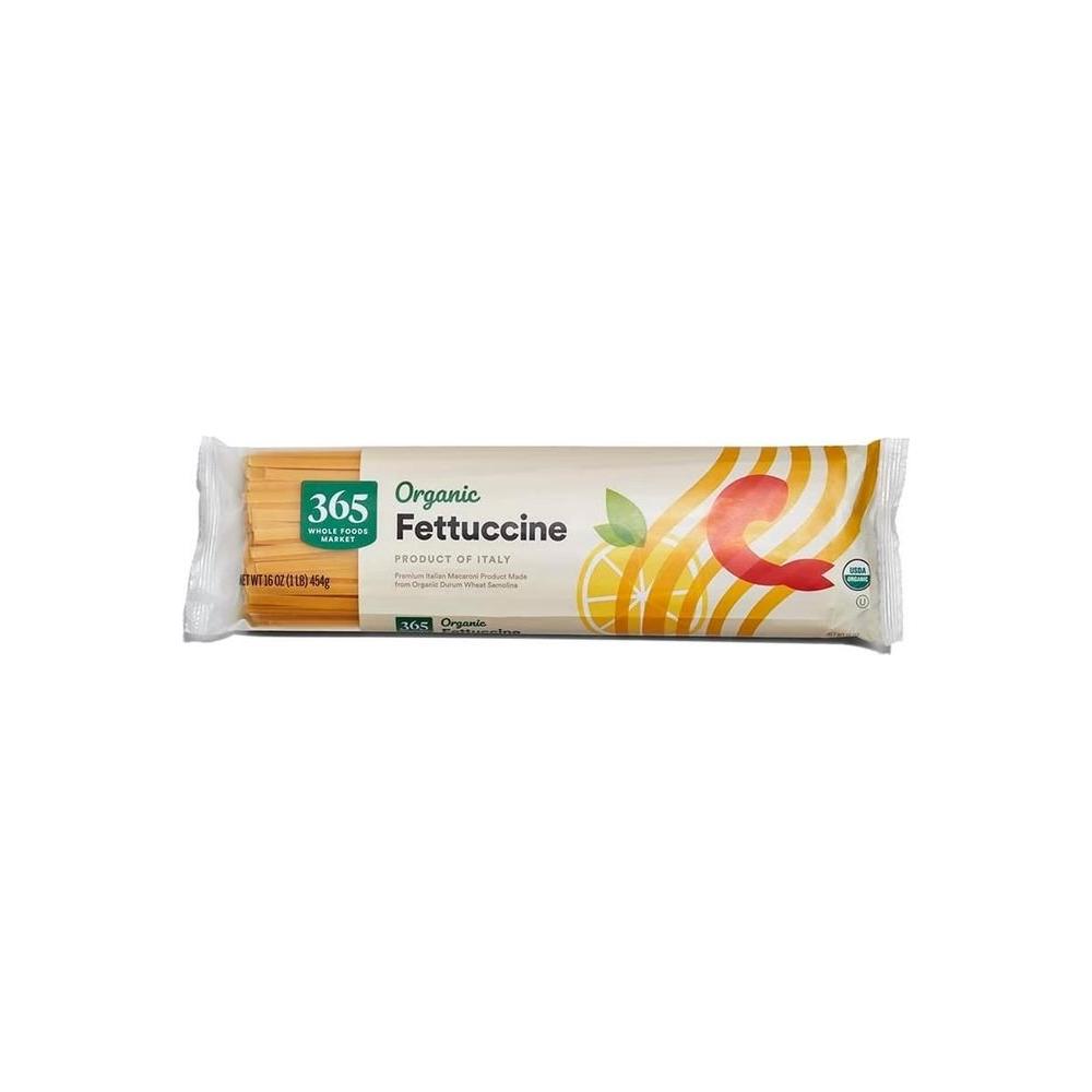 365 by Whole Foods Market, Organic Fettuccine, 16 Ounce - Whlsome - Pasta