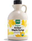 365 by Whole Foods Market Organic Grade A Amber Maple Syrup 32 Fl Oz - Whlsome - Maple Syrup