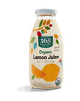 365 by Whole Foods Market Organic Lemon Juice 10 Fl Oz - Whlsome - Fruit Juices