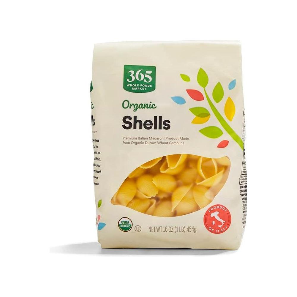 365 by Whole Foods Market, Organic Shells, 16 Ounce - Whlsome - Pasta