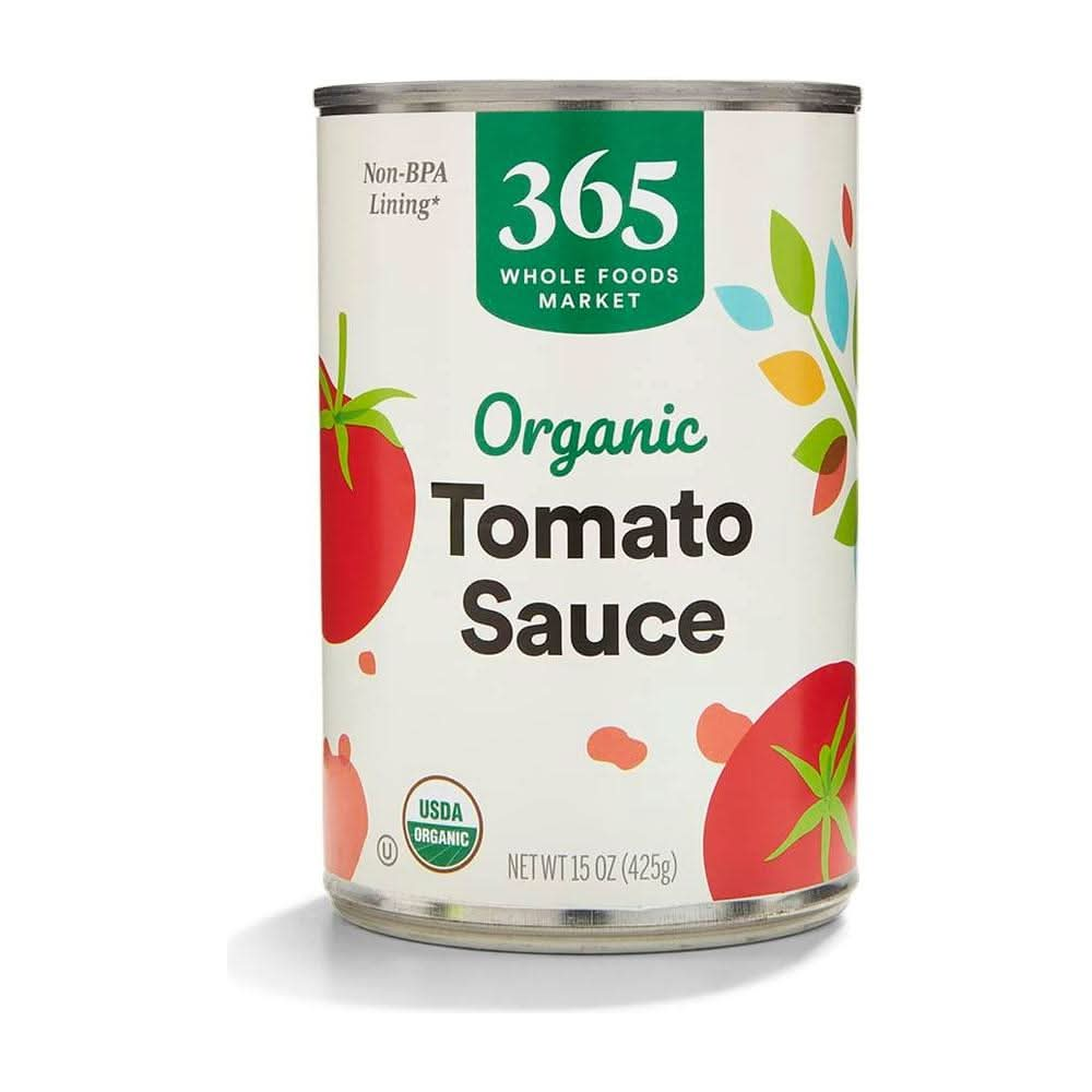 365 by Whole Foods Market Organic Tomato Sauce 15 Ounce - Whlsome - Sauces & Dips