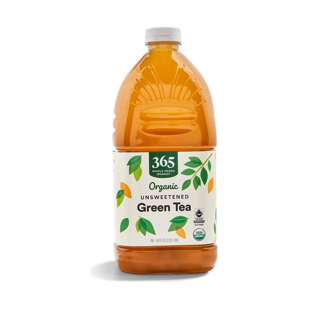 365 by Whole Foods Market Organic Unsweetened Green Tea 64 Fl Oz - Whlsome - Tea