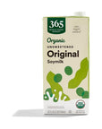 365 by Whole Foods Market Organic Unsweetened Soy Beverage 32 Fl Oz - Whlsome - Soy Milk