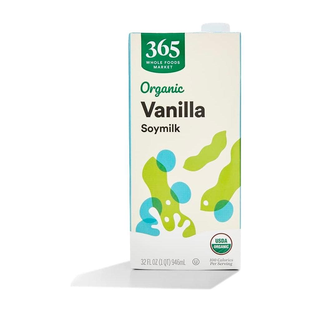 365 by Whole Foods Market Organic Vanilla Soy Beverage 32 Fl Oz - Whlsome - Non - Dairy Milk