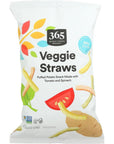 365 by Whole Foods Market, Original Veggie Straws, 6 Ounce - Whlsome - Vegetable Snacks