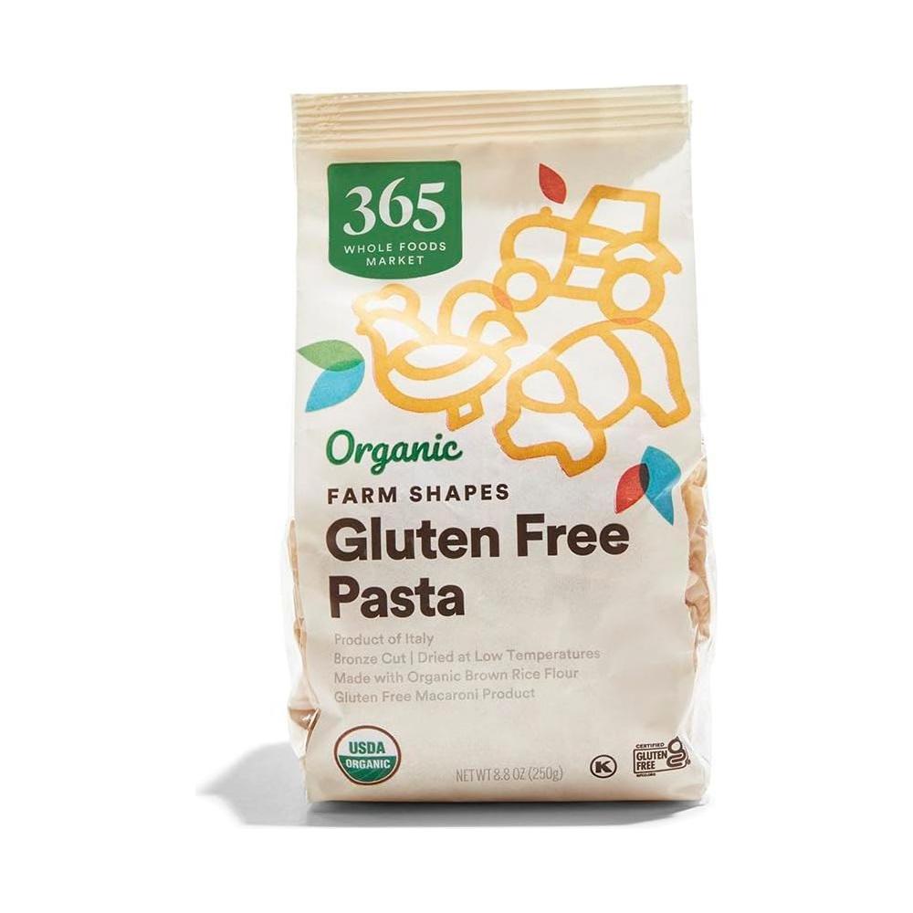 365 by Whole Foods Market, Pasta Farm Animals Tractors Gluten - Free Organic, 8.8 Ounce - Whlsome - Pasta