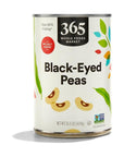 365 by Whole Foods Market Peas Black Eyed No Salt Added 155 Ounce - Whlsome - Canned Beans