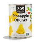 365 by Whole Foods Market Pineapple Chunks 20 Ounce - Whlsome - Canned Fruits