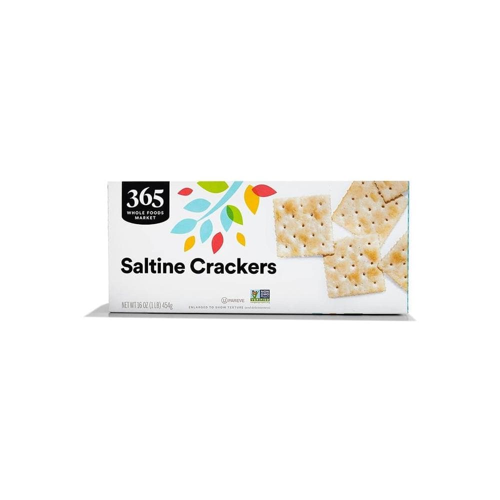 365 by Whole Foods Market Salted Saltine Crackers 16 Ounce - Whlsome - Snacks