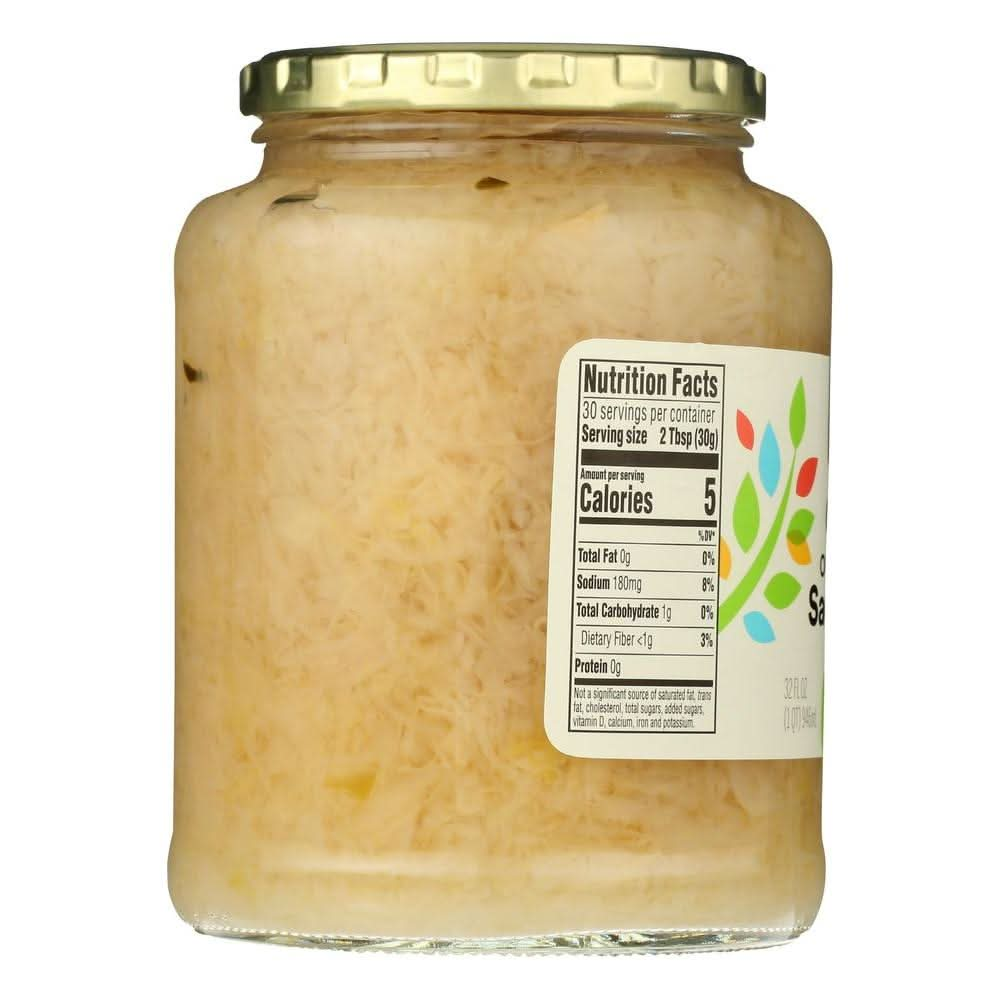 365 by Whole Foods Market Sauerkraut Organic 32 Fl Oz - Whlsome - Pickle & Relishes