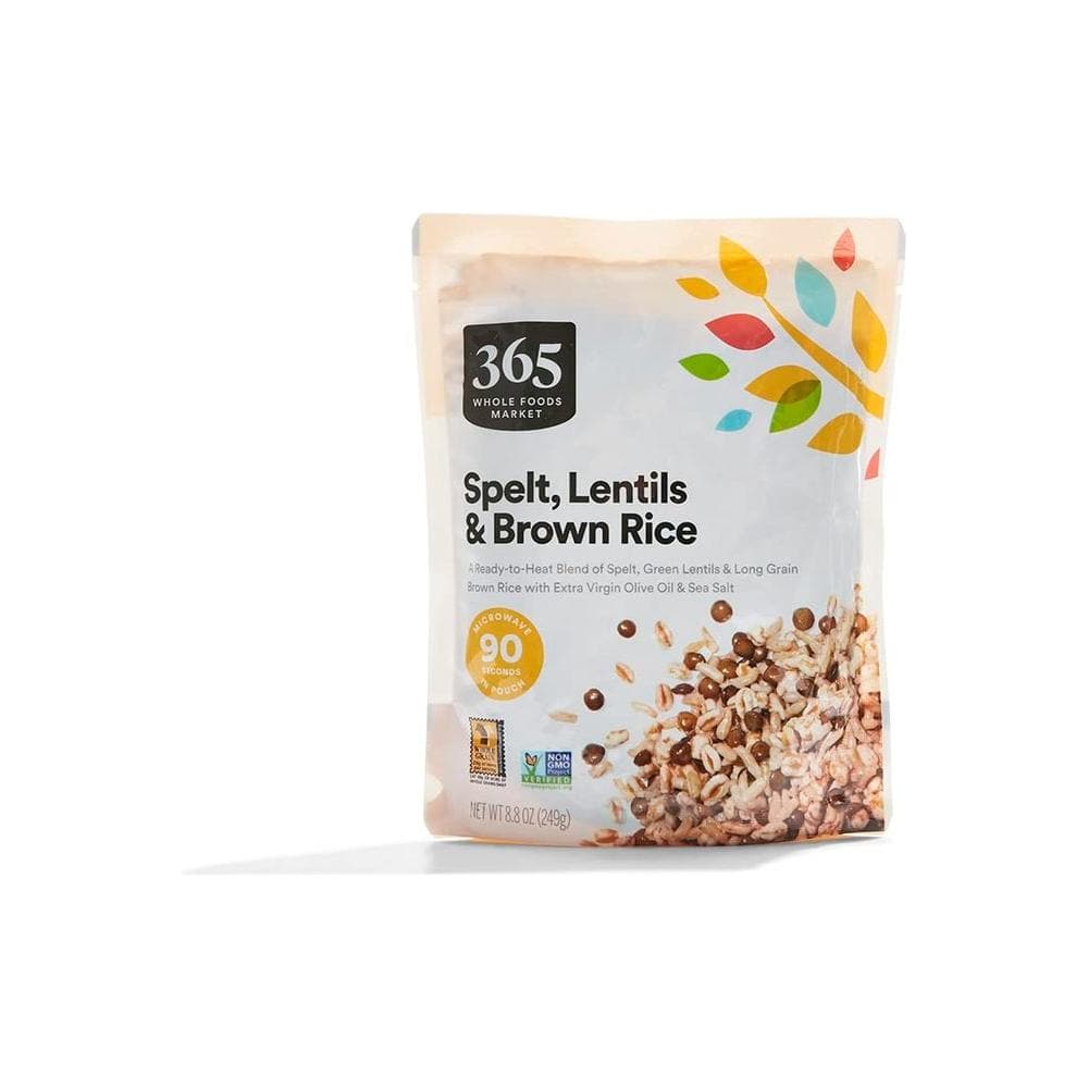 365 by Whole Foods Market Spelt Green Lentils Brown Rice 88 Ounce - Whlsome - Grocery (Other)