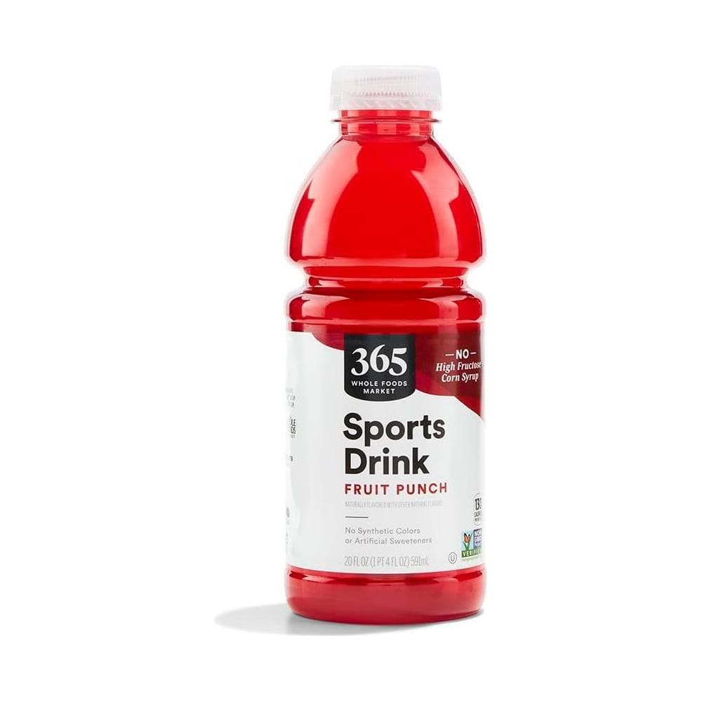 365 by Whole Foods Market - Sports Drink - Fruit Punch - 20 Fl Oz - Whlsome - Sports Nutrition