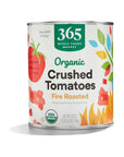 365 by Whole Foods Market Tomatoes Crushed Fire Roasted Organic 28 Ounce - Whlsome - Canned & Jarred Vegetables