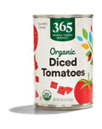 365 by Whole Foods Market Tomatoes Diced Organic 145 Ounce - Whlsome - Vegetable Snacks