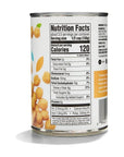 365 by Whole Foods Market Unsalted Garbanzo Beans 155 Ounce - Whlsome - Canned Beans