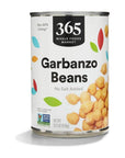 365 by Whole Foods Market Unsalted Garbanzo Beans 155 Ounce - Whlsome - Canned Beans