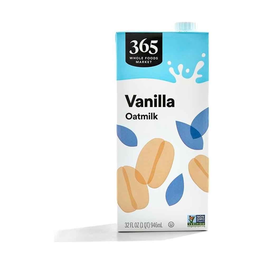 365 by Whole Foods Market Vanilla Oatmilk 32 Fl Oz - Whlsome - Non - Dairy Milk