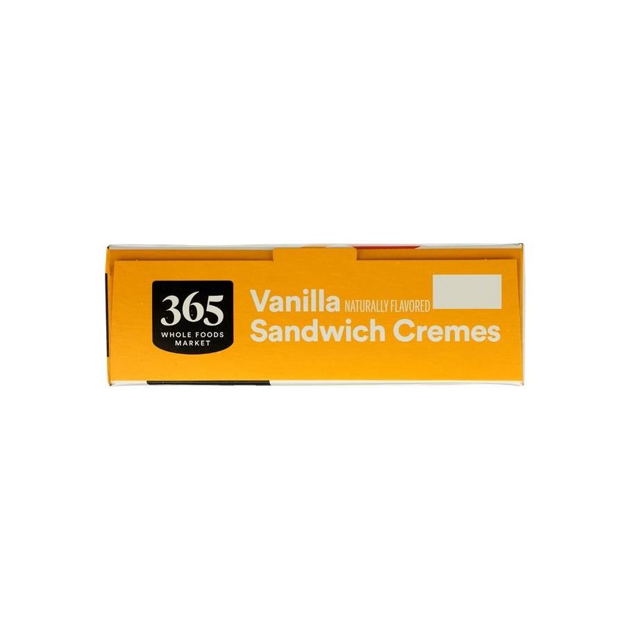 365 by Whole Foods Market Vanilla Sandwich Creme Cookies 20 Ounce - Whlsome - Cookies &amp; Biscuits