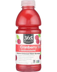 365 By Whole Foods Market Water Nutrient Cranberry Antioxidants Vit A E 20 Fl Oz - Whlsome - Grocery (Other)