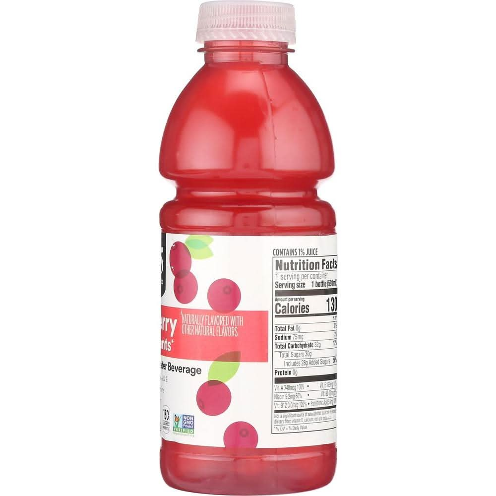 365 By Whole Foods Market Water Nutrient Cranberry Antioxidants Vit A E 20 Fl Oz - Whlsome - Grocery (Other)