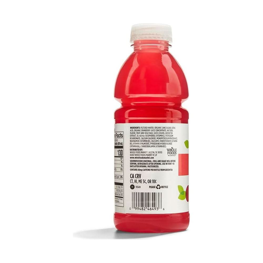 365 By Whole Foods Market Water Nutrient Cranberry Antioxidants Vit A E 20 Fl Oz - Whlsome - Grocery (Other)