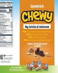 Quaker Chewy Granola Bars, Peanut Butter Chocolate Chip - 8 count (24g per pack)